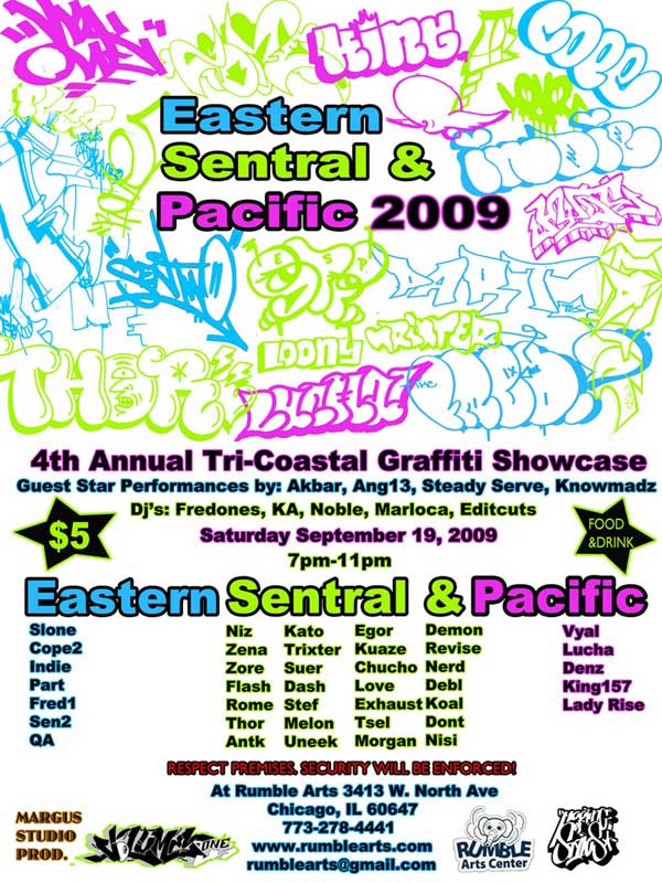 ESP Show Flyer